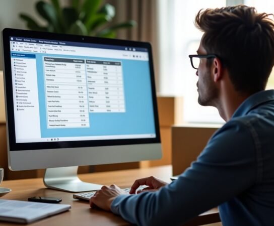 Comment utiliser des plateformes web pour comparer plusieurs devis de déménagement?