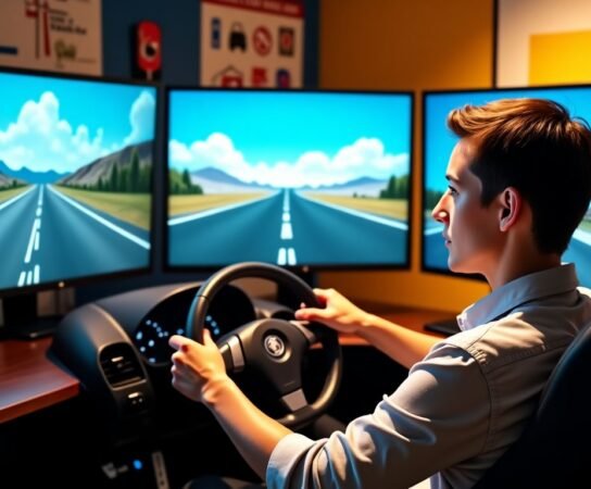 Comment les jeux vidéo de simulation de conduite peuvent-ils aider à la préparation de l&rsquo;examen du code de la route ?
