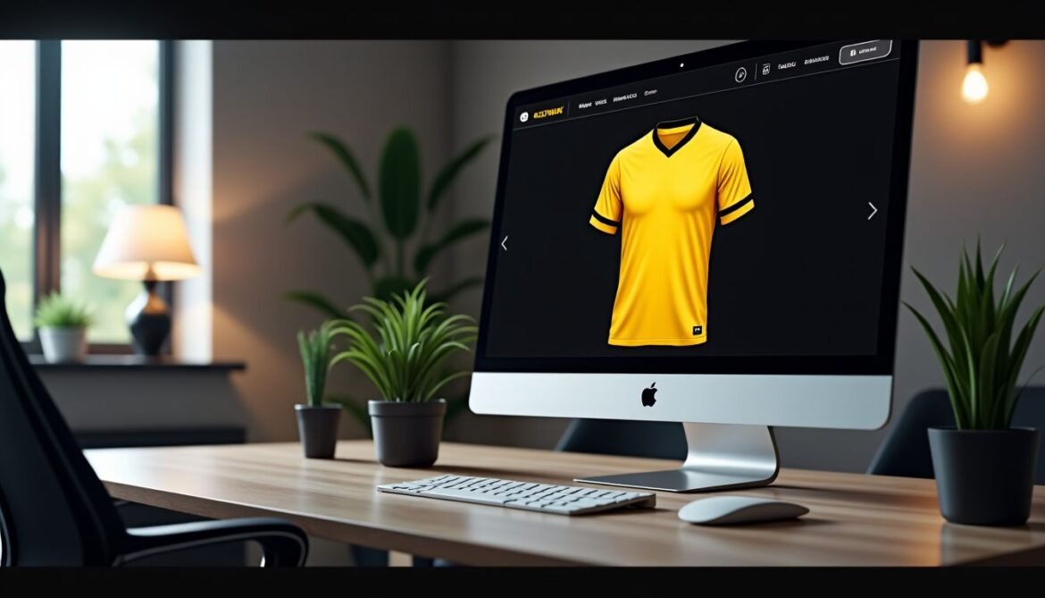 Comment créer une boutique en ligne rentable pour vendre des produits dérivés comme le maillot du RC Lens?