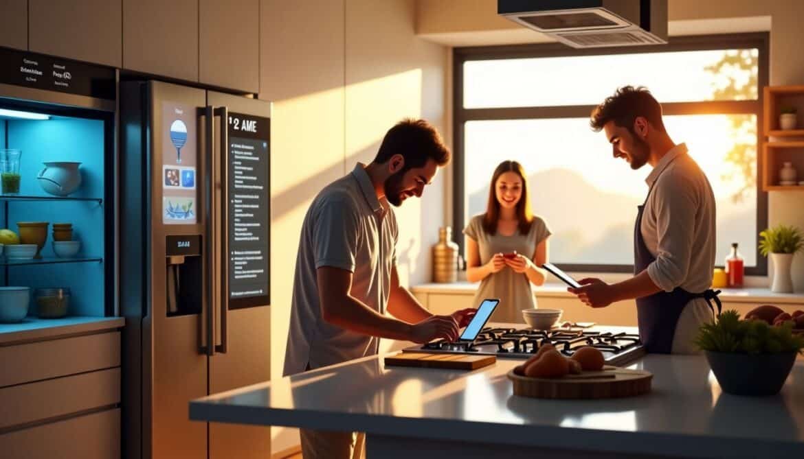 Comment les objets connectés peuvent-ils améliorer l&rsquo;expérience culinaire dans une cuisine moderne ?