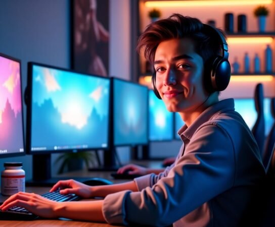 Existe-t-il des compléments alimentaires pour cheveux spécifiquement recommandés pour les gamers qui passent beaucoup de temps devant les écrans ?