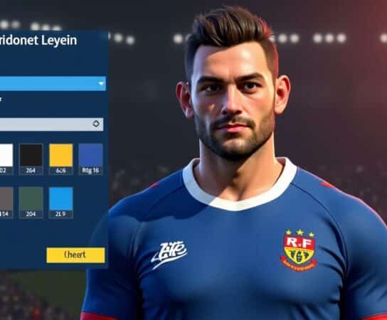 Quels jeux vidéo incluent le maillot officiel du XV de France et permettent de le personnaliser ?