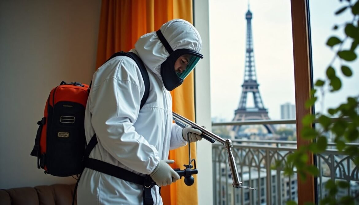 Quels sont les meilleures entreprises de désinsectisation à Paris ?