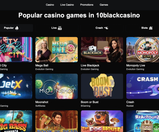 Avis 10Black Casino – arnaque ou casino fiable ?