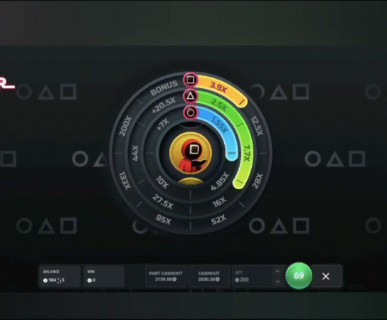 Démo Squid Gamebler