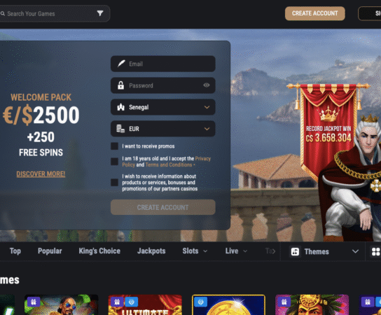 Analyse King Billy Casino