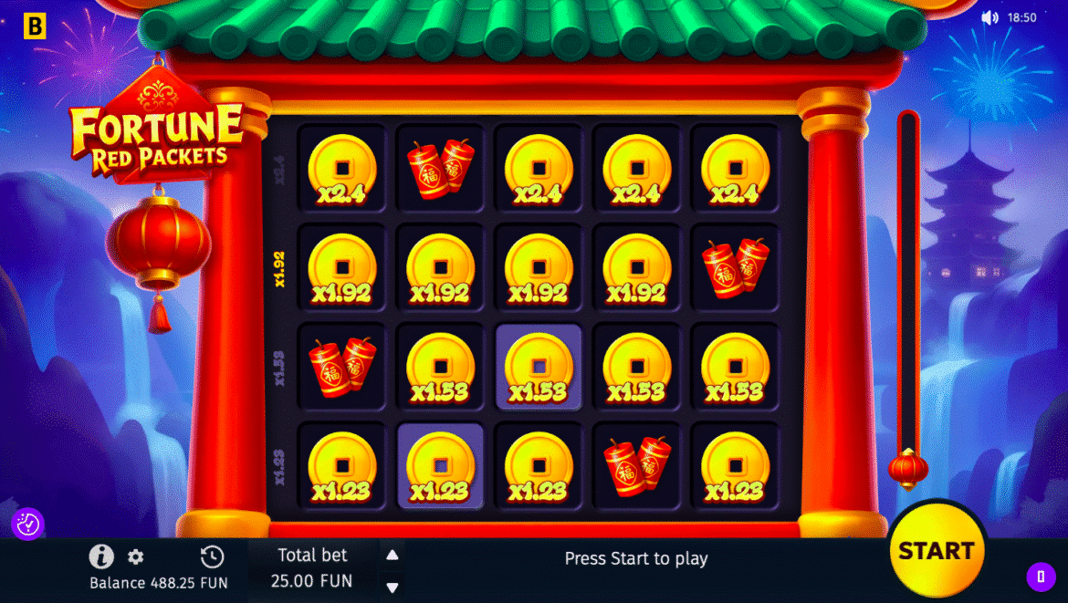 Démo Fortune Red Packets