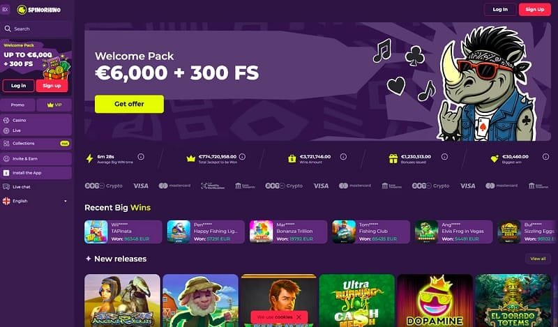 Wager 40x du code promo Spinorhino : bonne ou mauvaise affaire ?